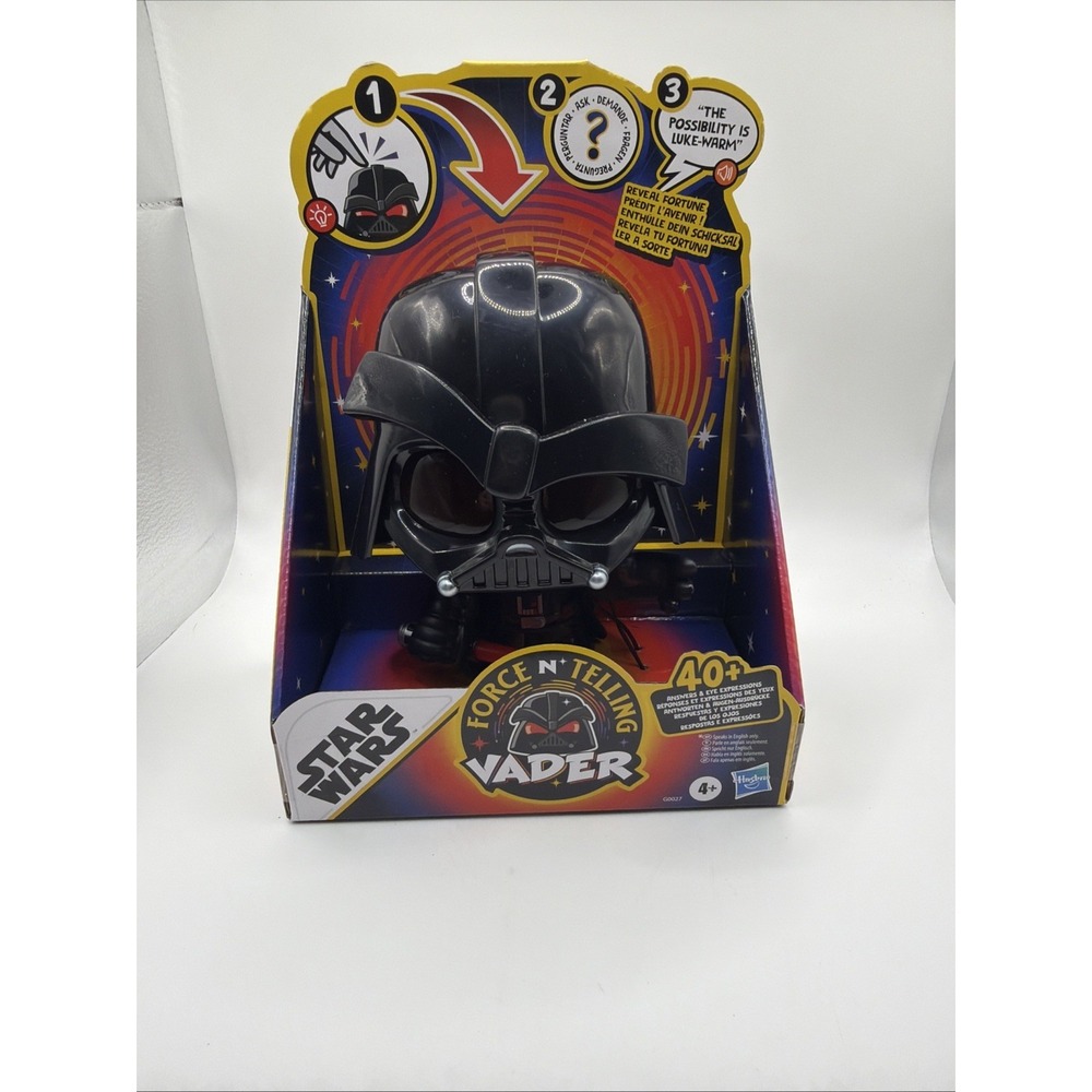 Disney Star Wars Darth Vader Force N Telling 40+ Answers‎ & Eye Expressions NIB